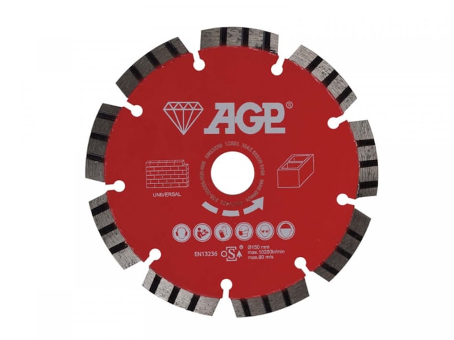 Diamantový řezný kotouč 150mm pro AGP CG150 1