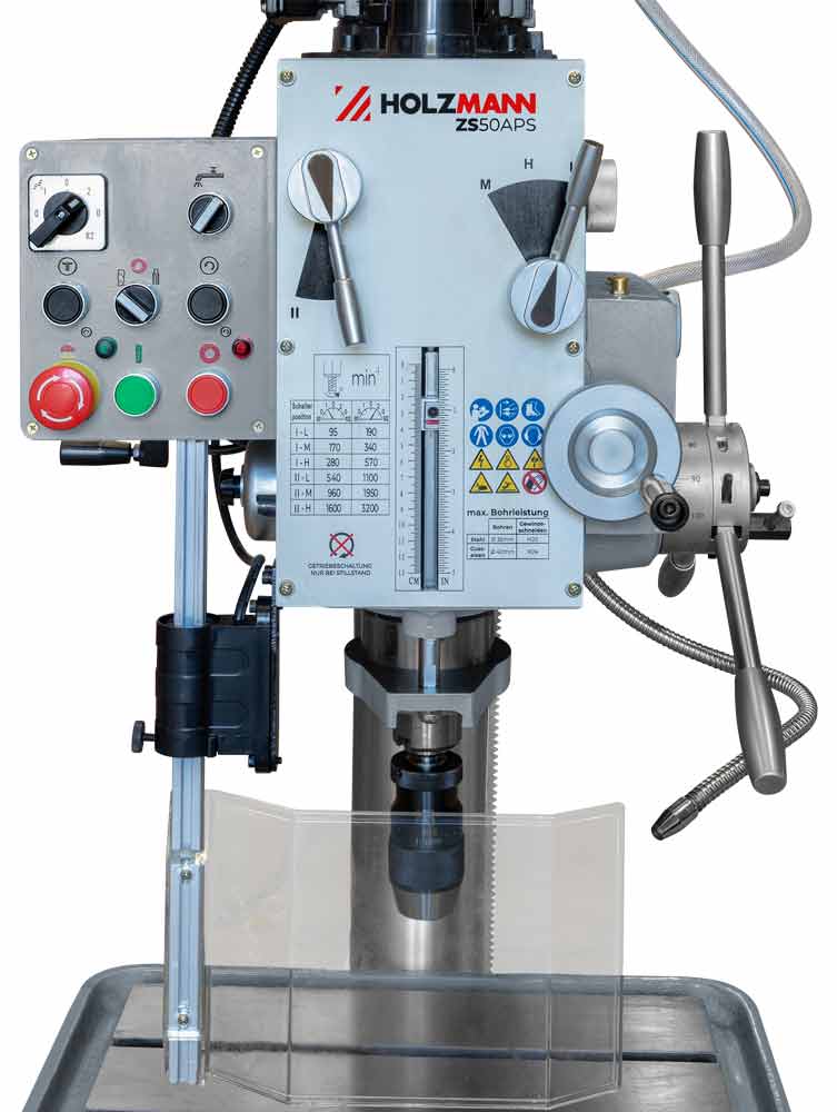Gear driven drill machine Holzmann ZS50APS_400V | HOLZMANN from KARAS