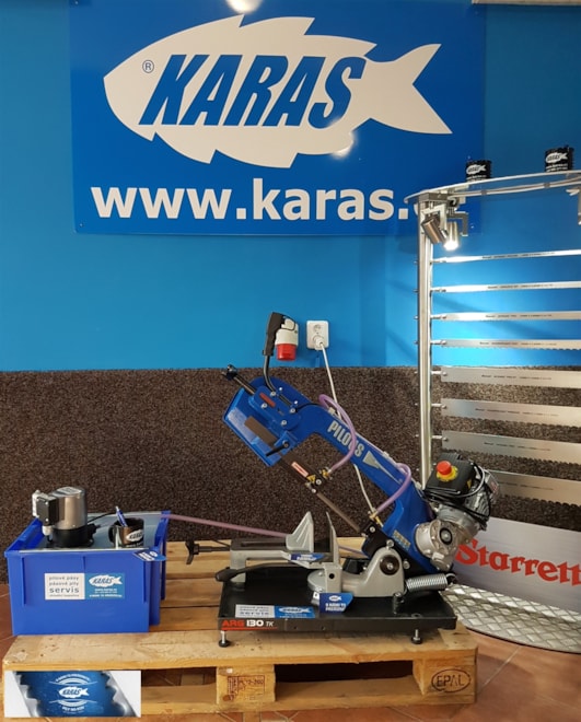 arg 130 tk s pilovými pásy starrett