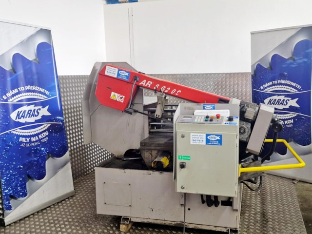 BOMAR AUTOMATICKÁ PÁSOVÁ PILA  STG 410.260 GANC- starší, použitá