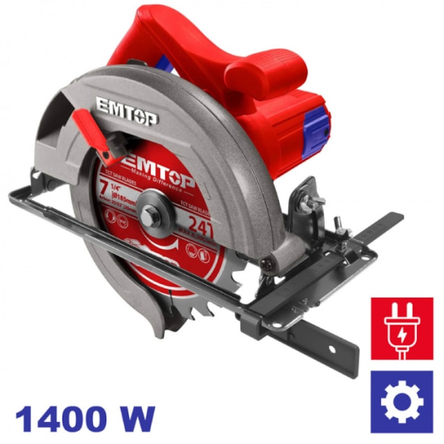 Kotoučová pila 1400W 185mm