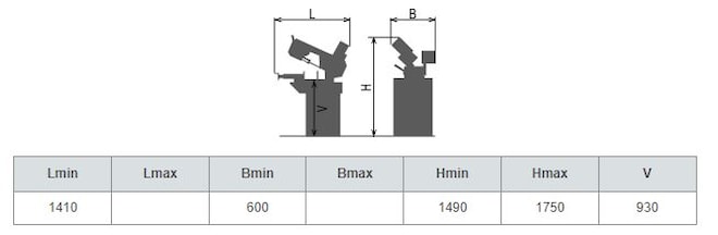 PEGAS pásová pila na kov 220x250 GH-R 2