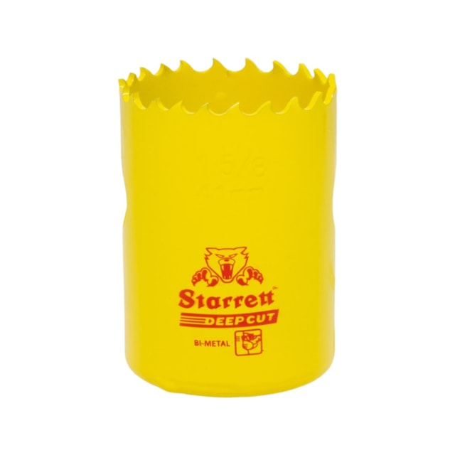 Vykružovací vrták korunkový HSS 41 mm, bimetalová děrovka STARRETT DPP Deep Cut