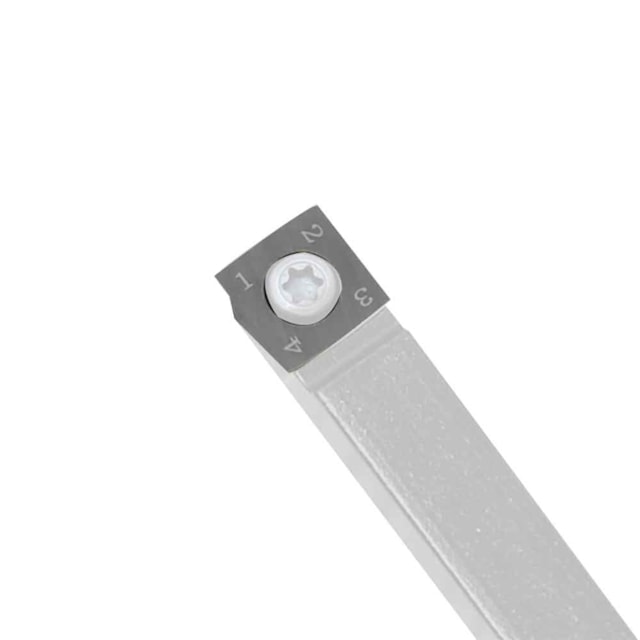 9 čtvercová karbidová řezná deska potažená titanem 11,3x11,1mm Holzmann 10015510