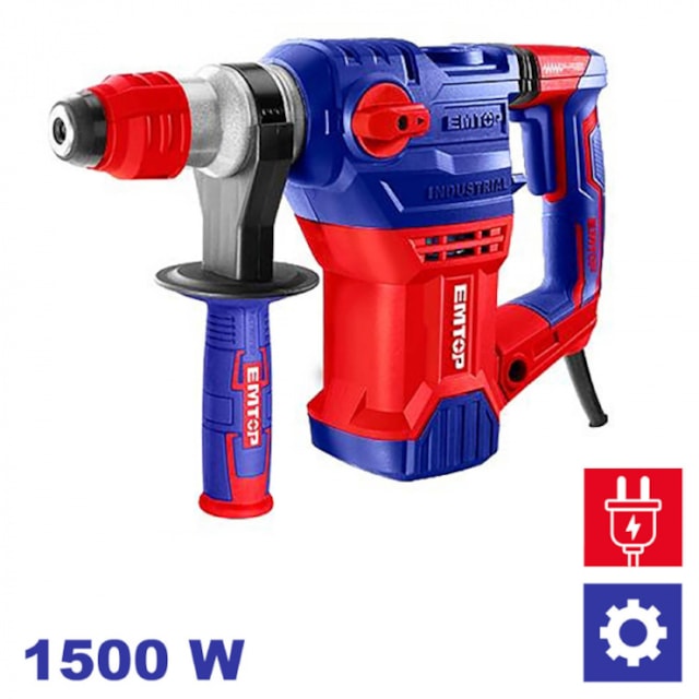 Pneumatické vrtací kladivo 1500W  5,5J SDS Plus