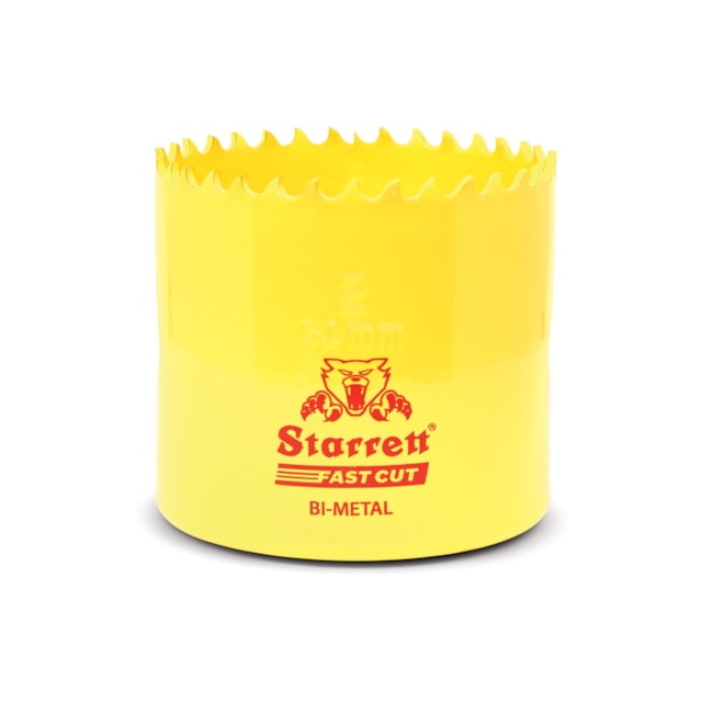 STARRETT Vykružovací vrták korunkový HSS 51mm, bimetalová děrovka - novinka FAST CUT!