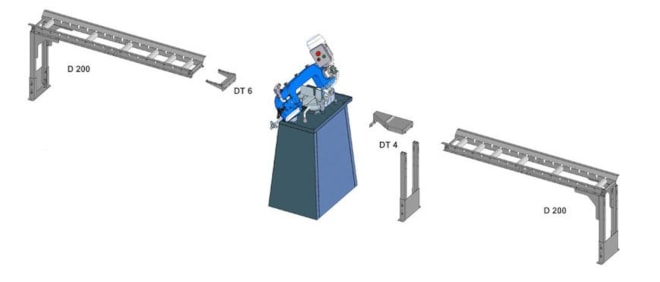 Pilous ARG 130 SUPER K 400V dopravníky