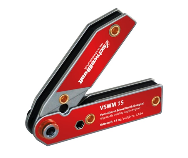 Polohovatelný svařovací úhlový magnet VSWM 15