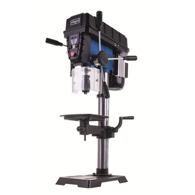 Scheppach TBM 300 Vario stojanová vrtačka s křížovým laserem a led osvětlením 5906835901