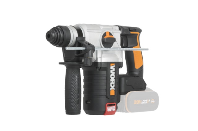 WX380.9 - Aku vrtací kladivo 20V NITRO 2,2J - bez akumulátoru - Powershare
