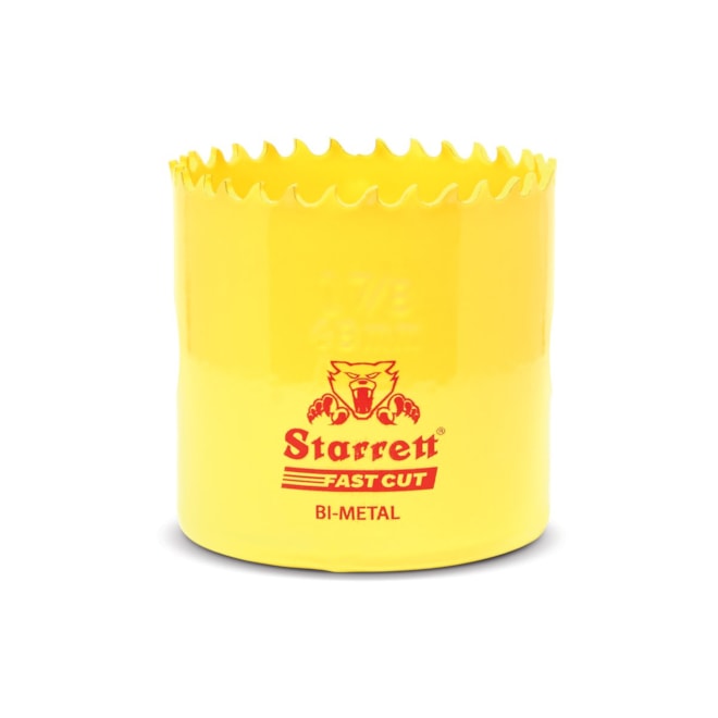 STARRETT Vykružovací vrták korunkový HSS 48mm, bimetalová děrovka - novinka FAST CUT!