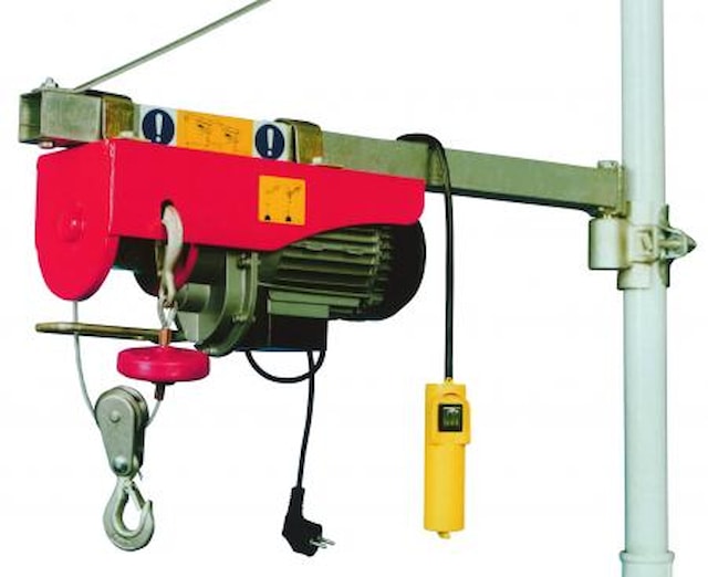 OR-600/750 - Otočné závěsné rameno pro lanové navijáky 750mm 600kg Ø48 mm (LN-400)
