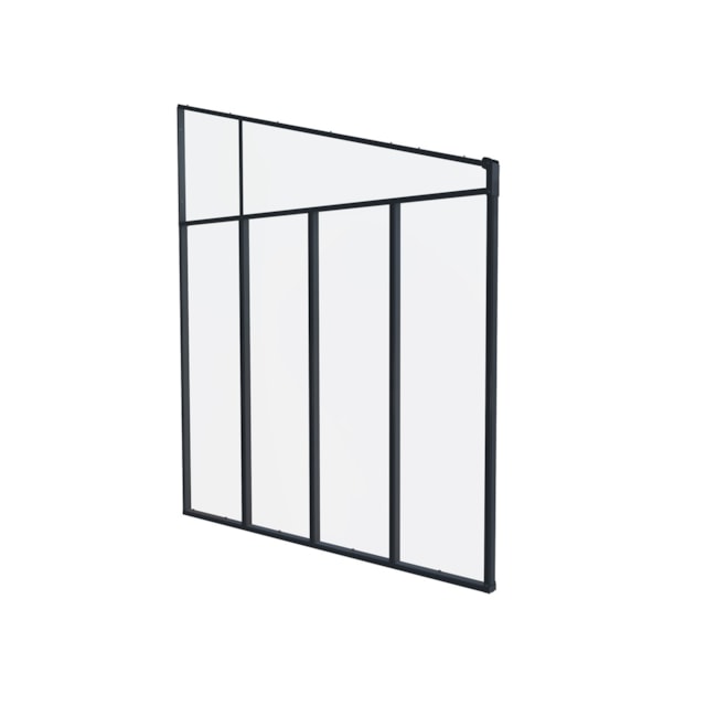 Palram - Canopia Boční stěna k pergolám Sierra / Capri (antracit)