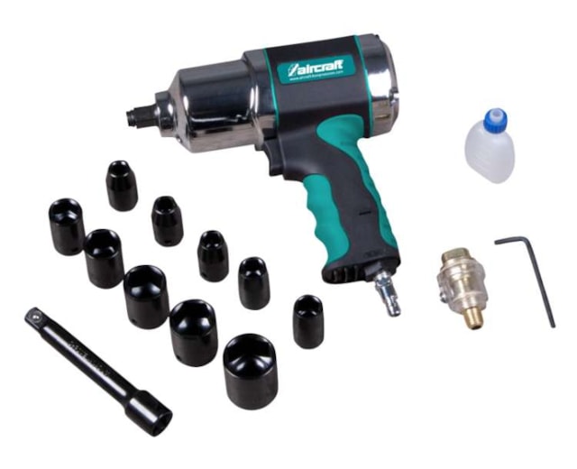 Rázový utahovák ISS 1/2" Kompozit - sada