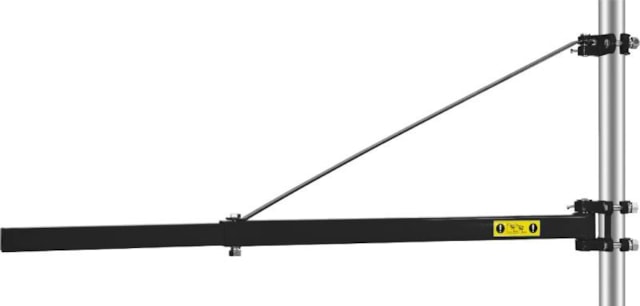 OR-300/1100 - Otočné závěsné rameno pro lanové navijáky 1100mm/300kg 750mm/600kg Ø48mm