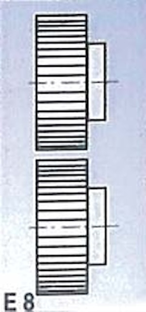 Rolny typ E8 (pro SBM 140-12 a 140-12 E)