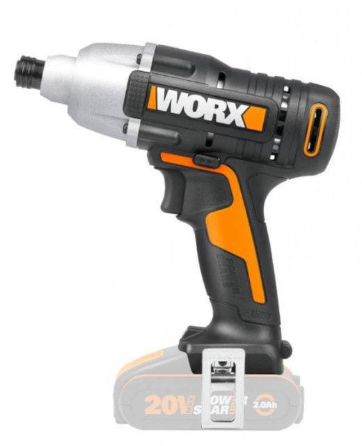WX291.9 - Aku rázový utahovák 20V 170Nm 1/4" - bez akumulátoru - Powershare