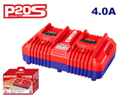 Duální nabíječka 20V 4.0A
