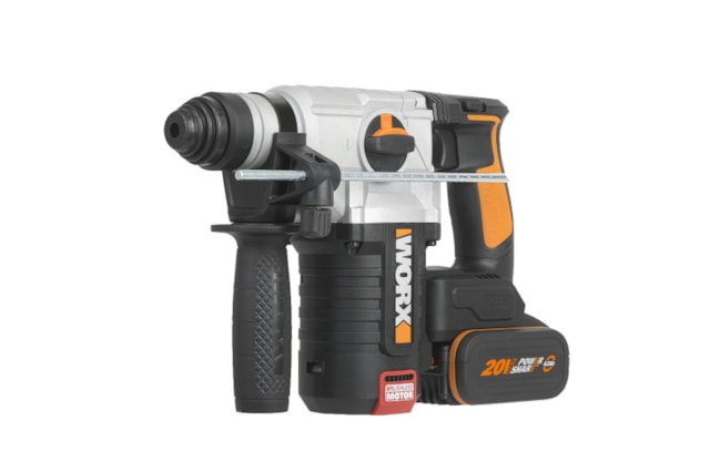WX380 - Aku vrtací kladivo 20V NITRO 2,2J 2x4.0Ah - Powershare