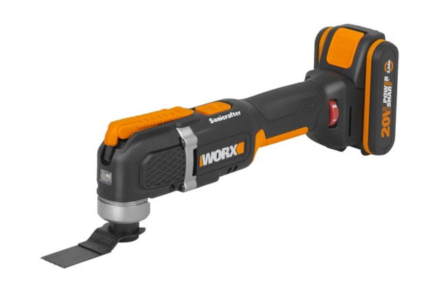 WX696 - Aku multifunkční oscilační bruska 20V Sonicrafter 1x2Ah - Powershare