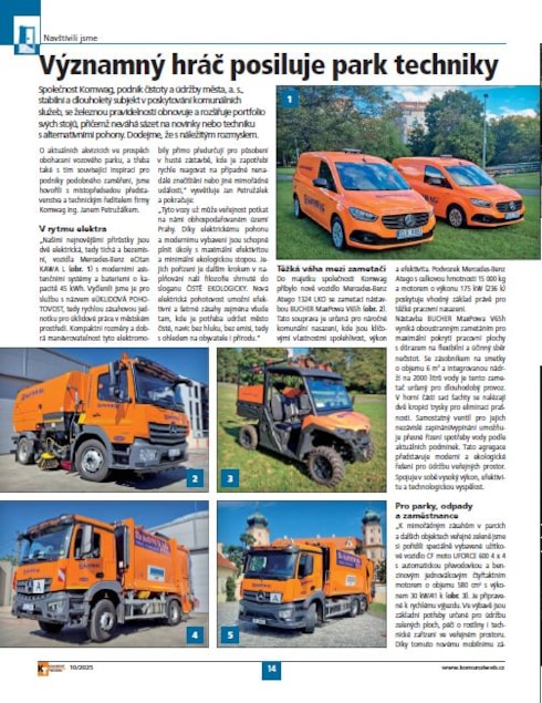 ČLÁNEK Významný hráč posiluje park techniky str 1