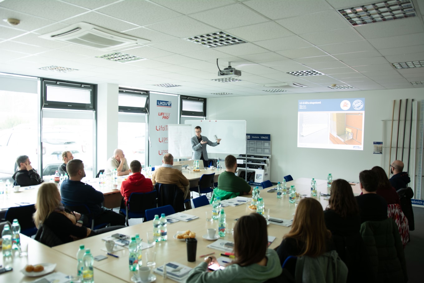 Produktové školení pro společnost Color služby s.r.o.