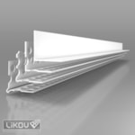 PVC corner and arch beads