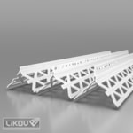 PVC lišty rohové pro vnitřní a venkovní omítky