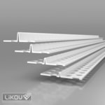 PVC lišty pro vnitřní a venkovní omítky - rychloomítníky