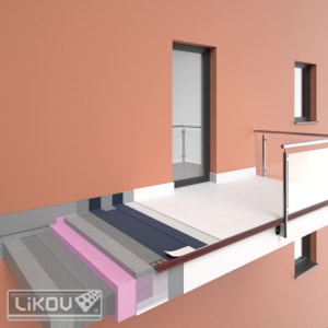 Balkony, hydroizolace - lišty a příslušenství pro balkony a hydroizolaci