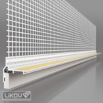 LS3-250 3D window reveal bead for guide rails of external shutters