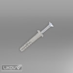 ZHH zarážecí hmoždinka s hřibovou hlavou