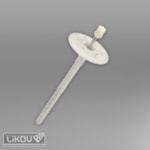 LFMG 10 plastic anchor with metal pin