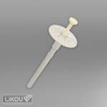 FIXPLUG 10 plastic anchor with plastic pin
