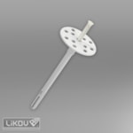 KI 10 plastic anchor with plastic pin