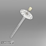 KI-N 10 plastic anchor with metal pin