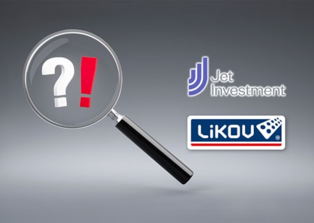 Oznámení společnosti LIKOV - Jet Investment