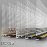 LS2-Flex 2D Colour window reveal bead with protective lip