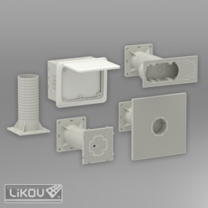 Elektroinstallation für WDVS