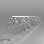 APBK 2950 roh drôtený klenbový s PVC hranou