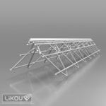 APK 2950 roh drôtený s PVC hranou
