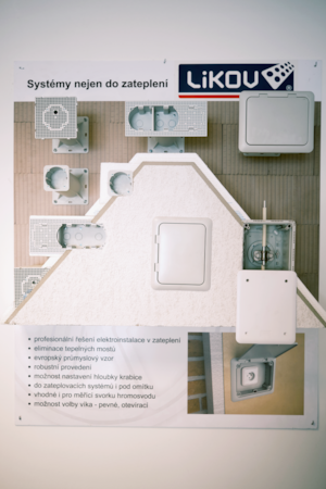 Elektroinstalace do zateplení