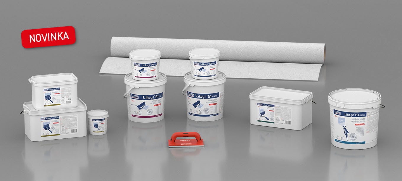 Tmely a hmoty Likogit – rozšiřujeme sortiment