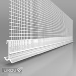 LE-CF Tropfkantenprofil zum Aufklicken