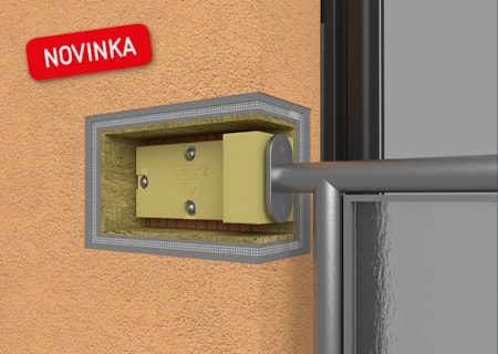 Jak bezpečně kotvit zábradlí, okenice a další prvky v ETICS bez tepelných mostů