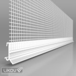 LE-C lišta nacvakávacia okapnicová