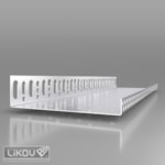 LU perfor - perforated side closing profile