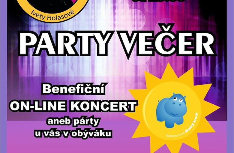 Benefiční on-line koncert pro Nadační fond Modrý hroch