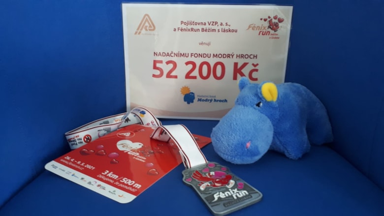 Série 4 virtuálních charitativních běhů PVZP FénixRun 