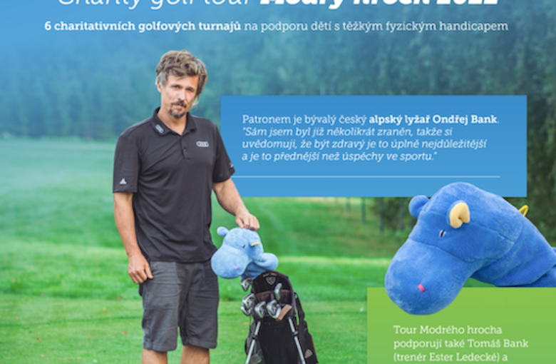 Jubilejní 15. ročník Charity Golf Tour MODRÝ HROCH 2022